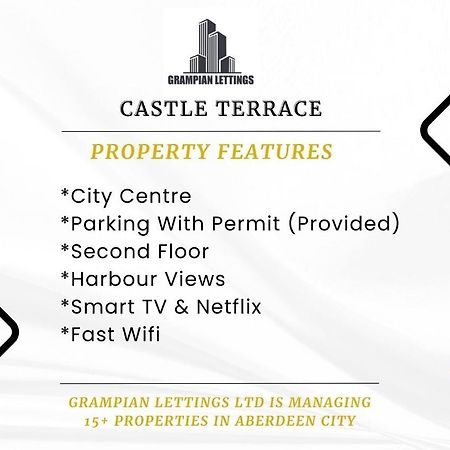 Castle Terrace - Grampian Lettings Ltd Daire Aberdeen Dış mekan fotoğraf